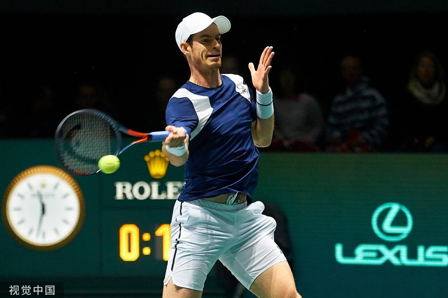 戴维斯杯逆转美网，穆雷刷新纪录